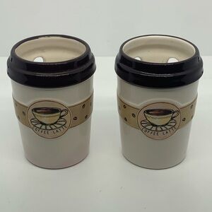 Yankee Candle Coffee Latte Ceramic Tea-light Holders